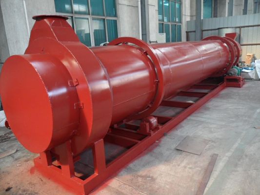耐久の下水汚泥のドライヤー10t/H-15t/Hは産業回転乾燥器を紙やすりで磨く