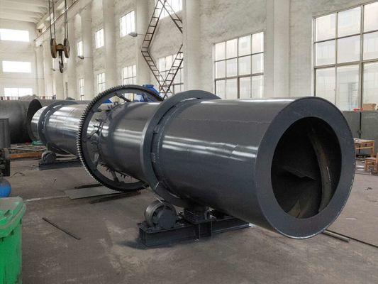 冶金学/建築材料のための産業下水汚泥のドライヤーのロータリー キルンのドライヤー