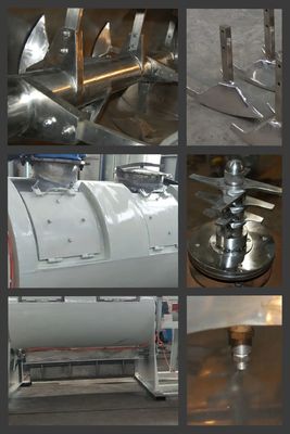50L-9000L産業ミキサーはLD/LDHの横のリボンの混合機機械で造る