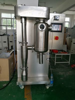 デジタルディスプレイ 温度制御 実験室用スプレードライヤー カスタマイズされた容量 100-1000ml/H